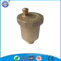 brass small automatic air vent valve with brass color